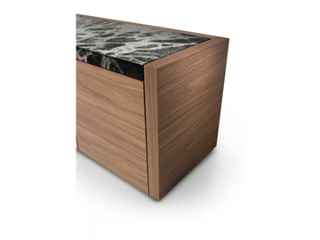 MATERICA - Wooden sideboard with marble top by i 4 Mariani - view 3